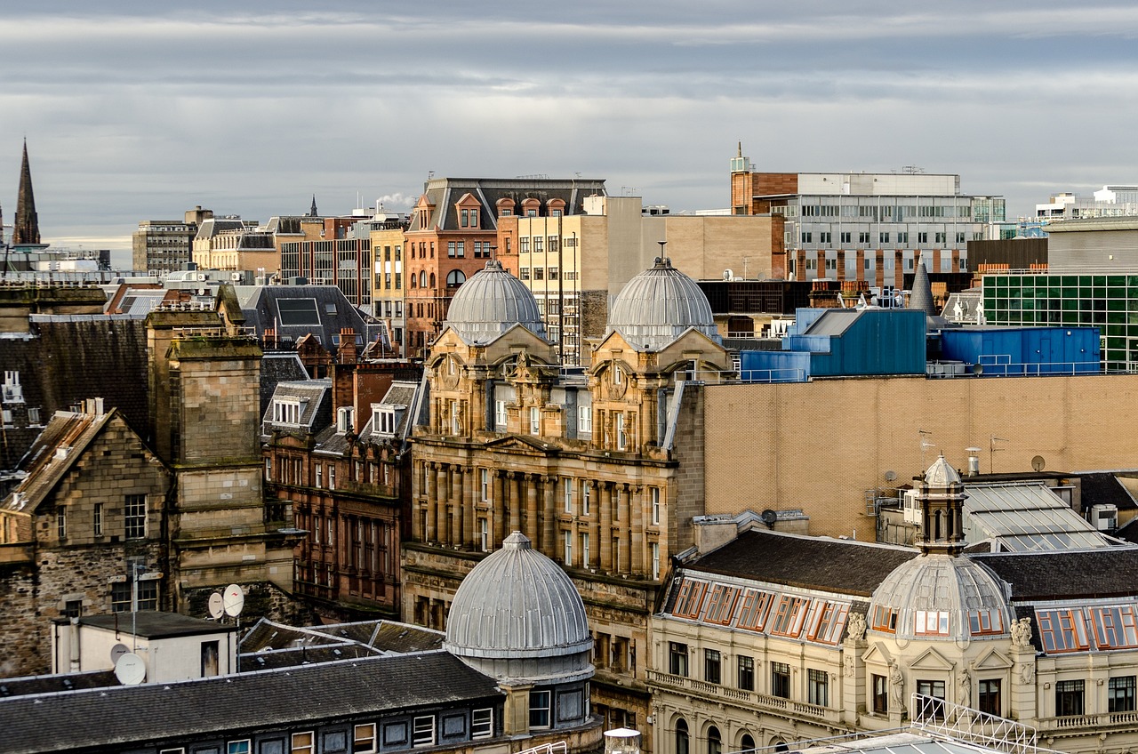 The Glasgow skyline